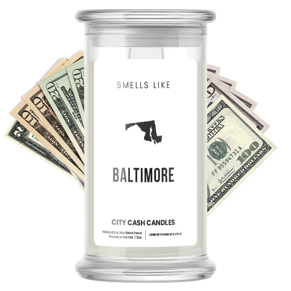 Smells Like Baltimore City Cash Candles