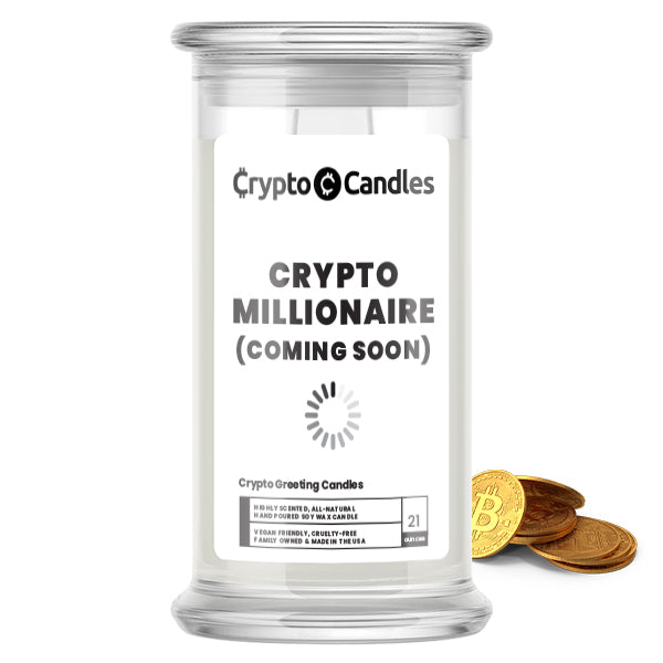 Crypto Millionaire (Coming Soon) Crypto Greeting Candles