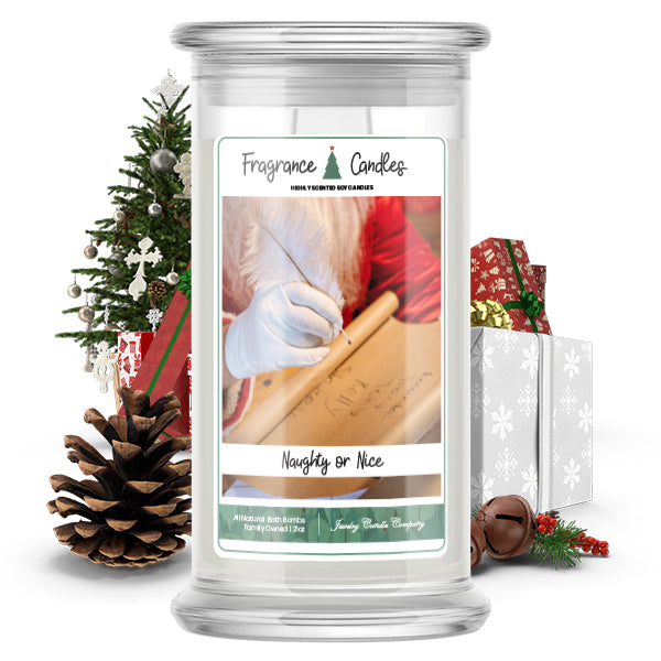 Naughty Or Nice Fragrance Candle
