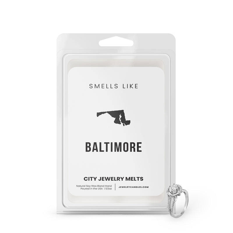 Smells Like Baltimore City Jewelry Wax Melts