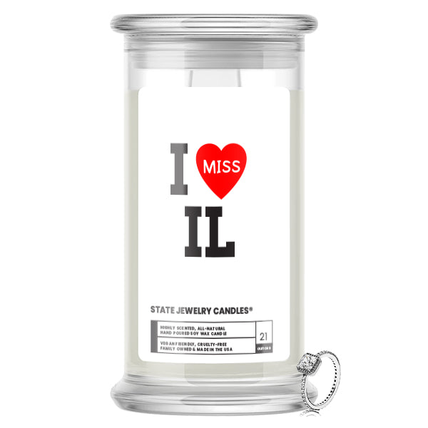 I miss IL State Jewelry Candle