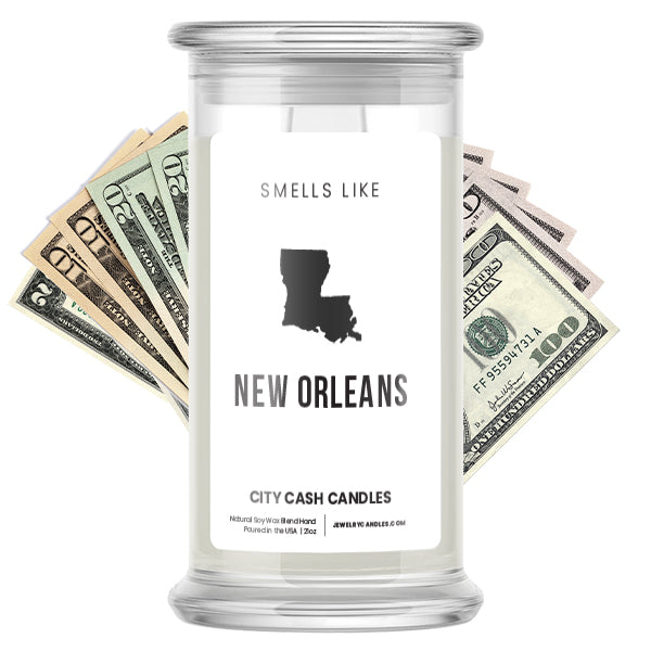 Smells Like New Orleans City Cash Candles