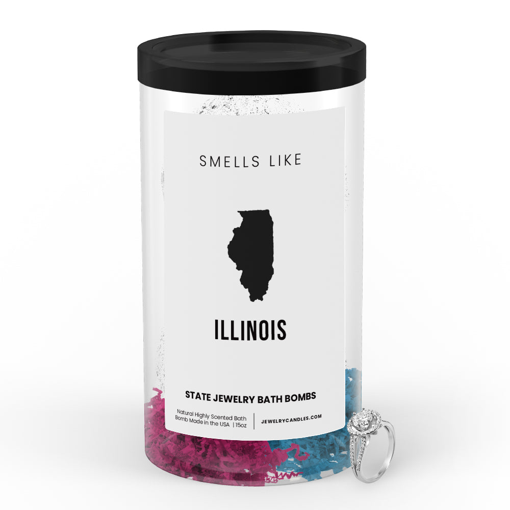 Smells Like Illinois State Jewelry Bath Bombs