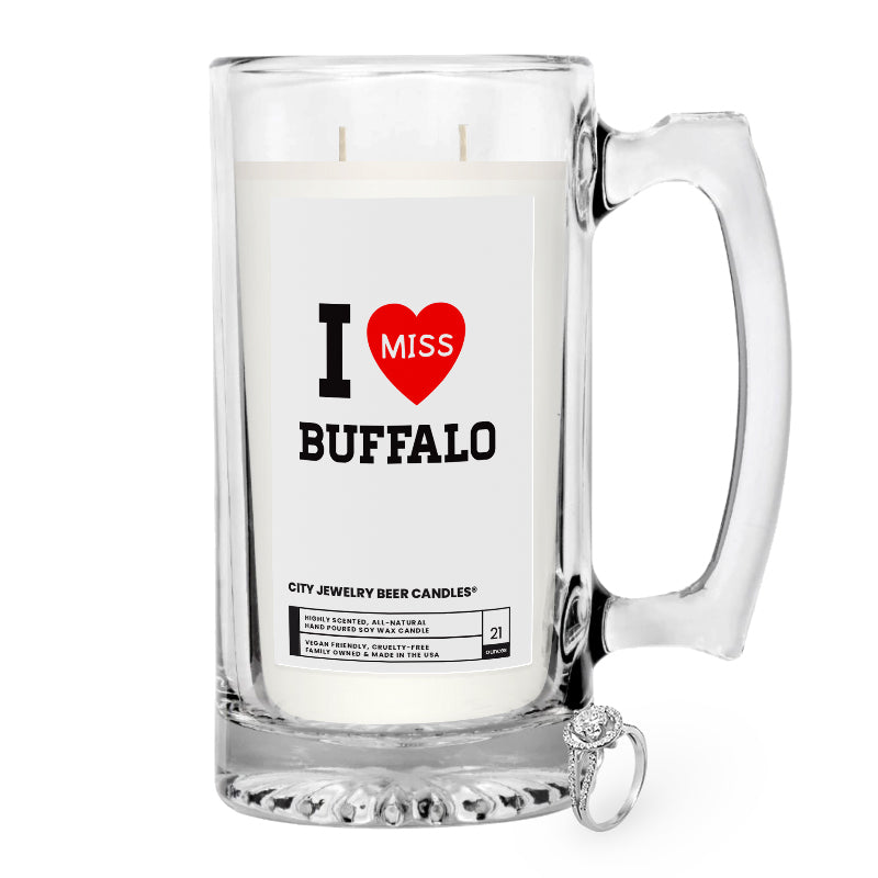 I miss Buffalo City Jewelry Beer Candles