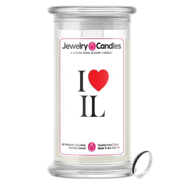 I Love IL Jewelry State Candles
