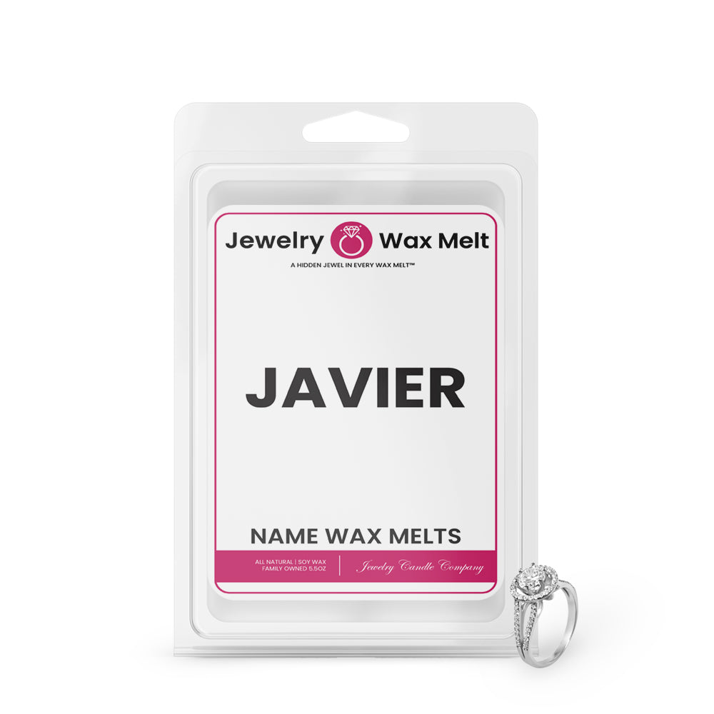 JAVIER Name Jewelry Wax Melts