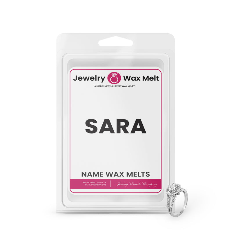 SARA Name Jewelry Wax Melts