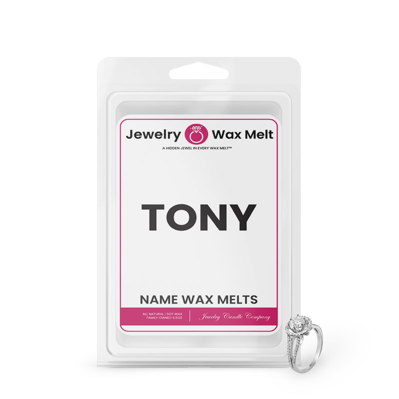 TONY Name Jewelry Wax Melts