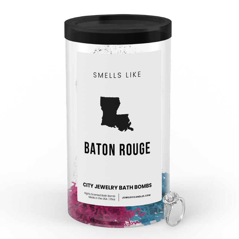 Smells Like Baton Rouge City Jewelry Bath Bombs