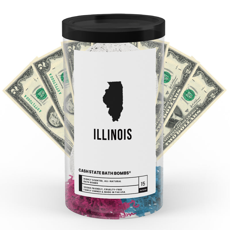 Illinois Cash State Bath Bombs