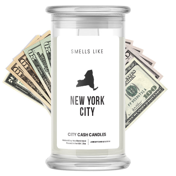 Smells Like New York City Cash Candles