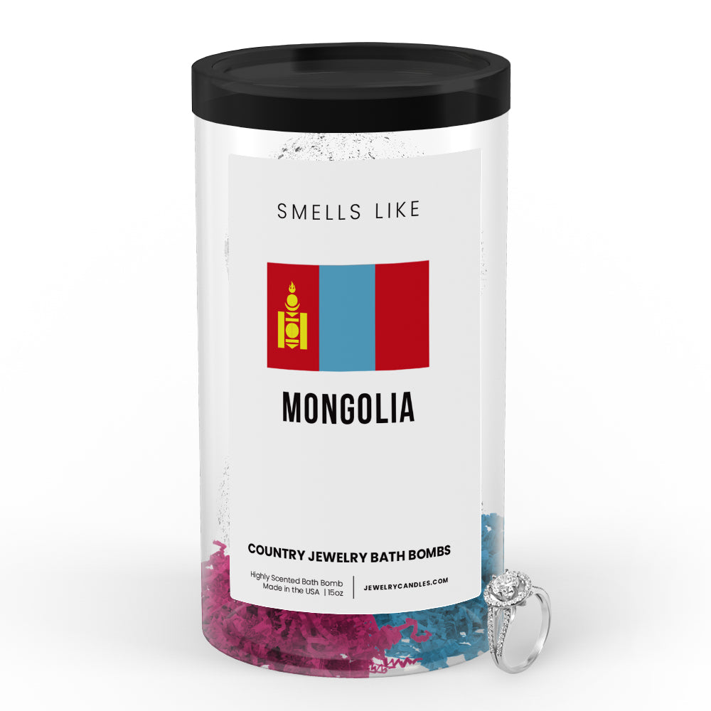 Smells Like Mongolia Country Jewelry Bath Bombs