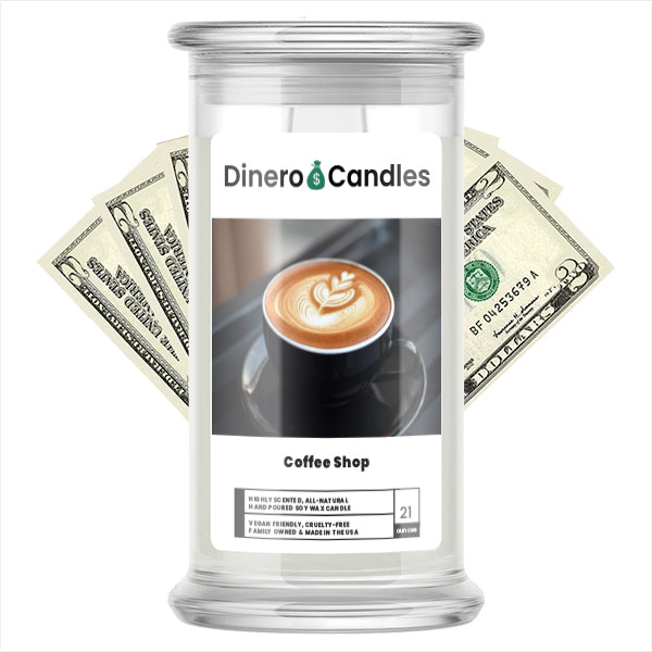 Coffee Shop - Dinero Candles