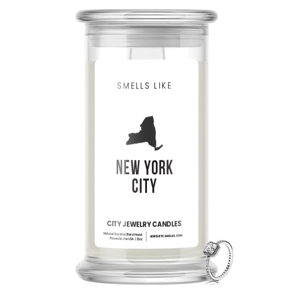 Smells Like New York City Jewelry Candles