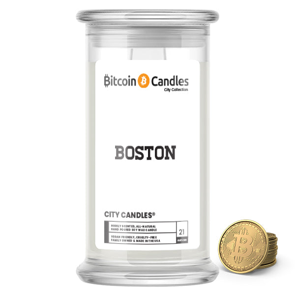 Boston City Bitcoin Candles