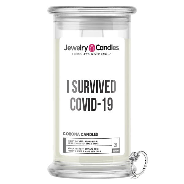 I Survived Covid-19 Jewelry Candle