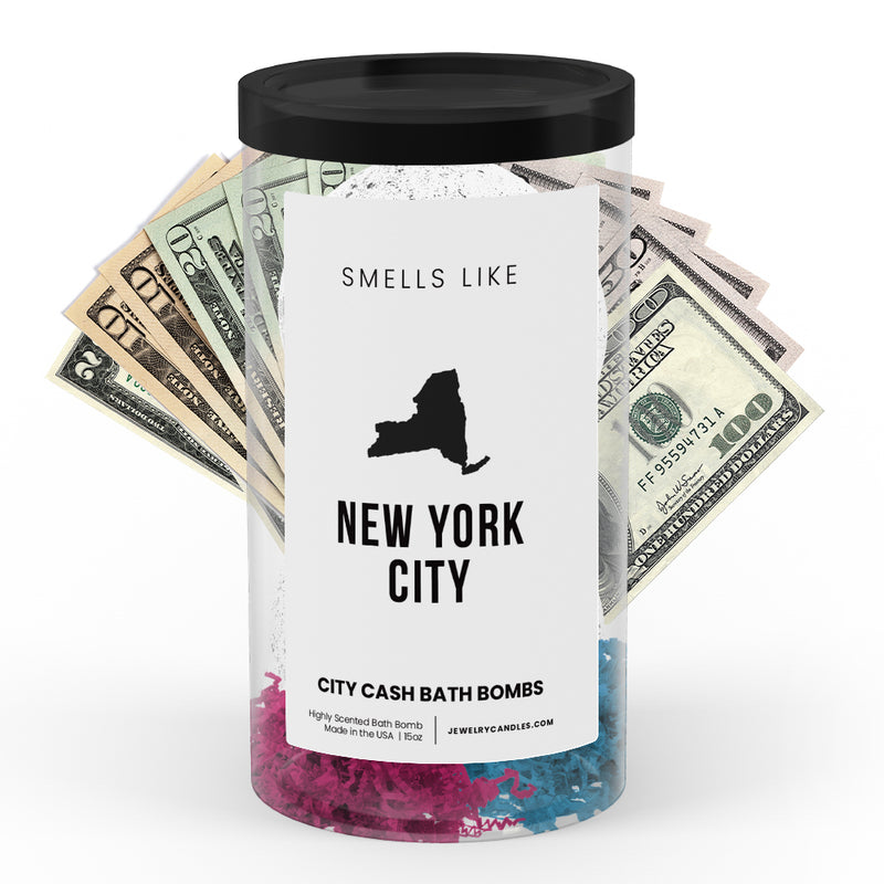 Smells Like New York City Cash Bath Bombs