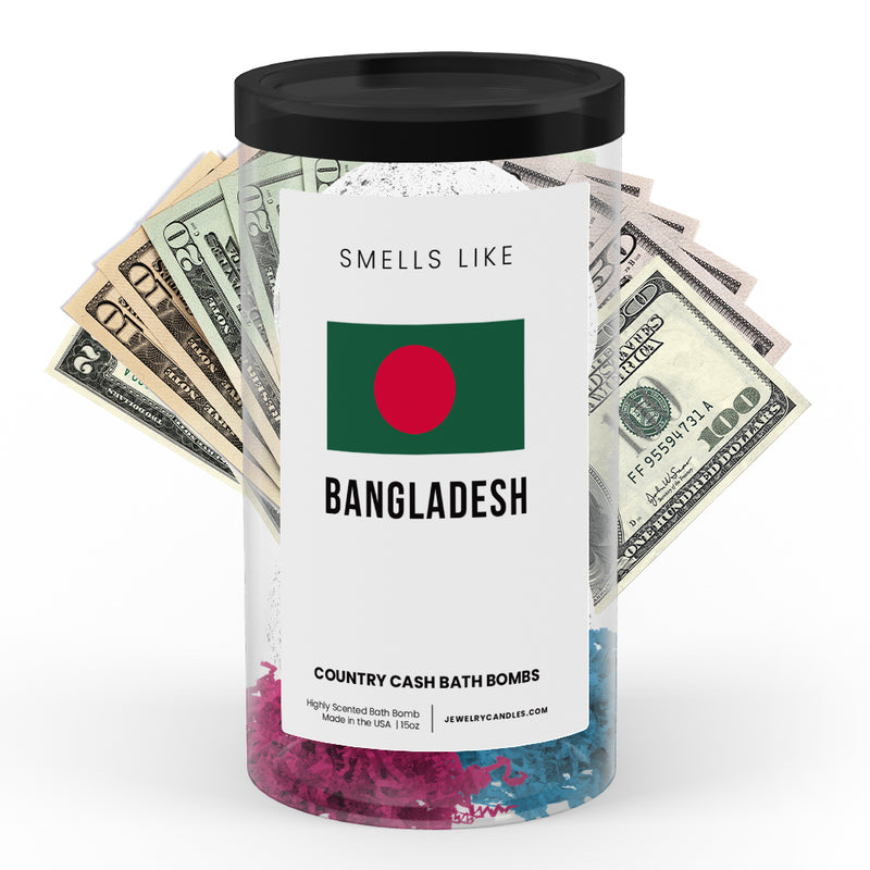 Smells Like Bangladesh Country Cash Bath Bombs