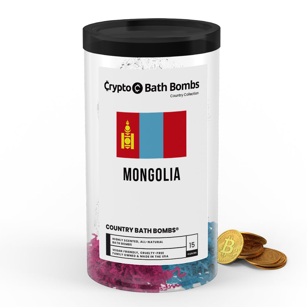 Mongolia Country Crypto Bath Bombs