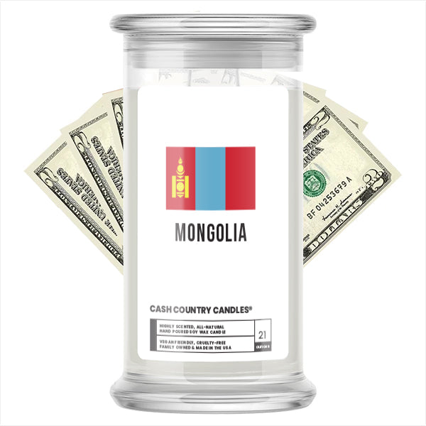 mongolia cash candle