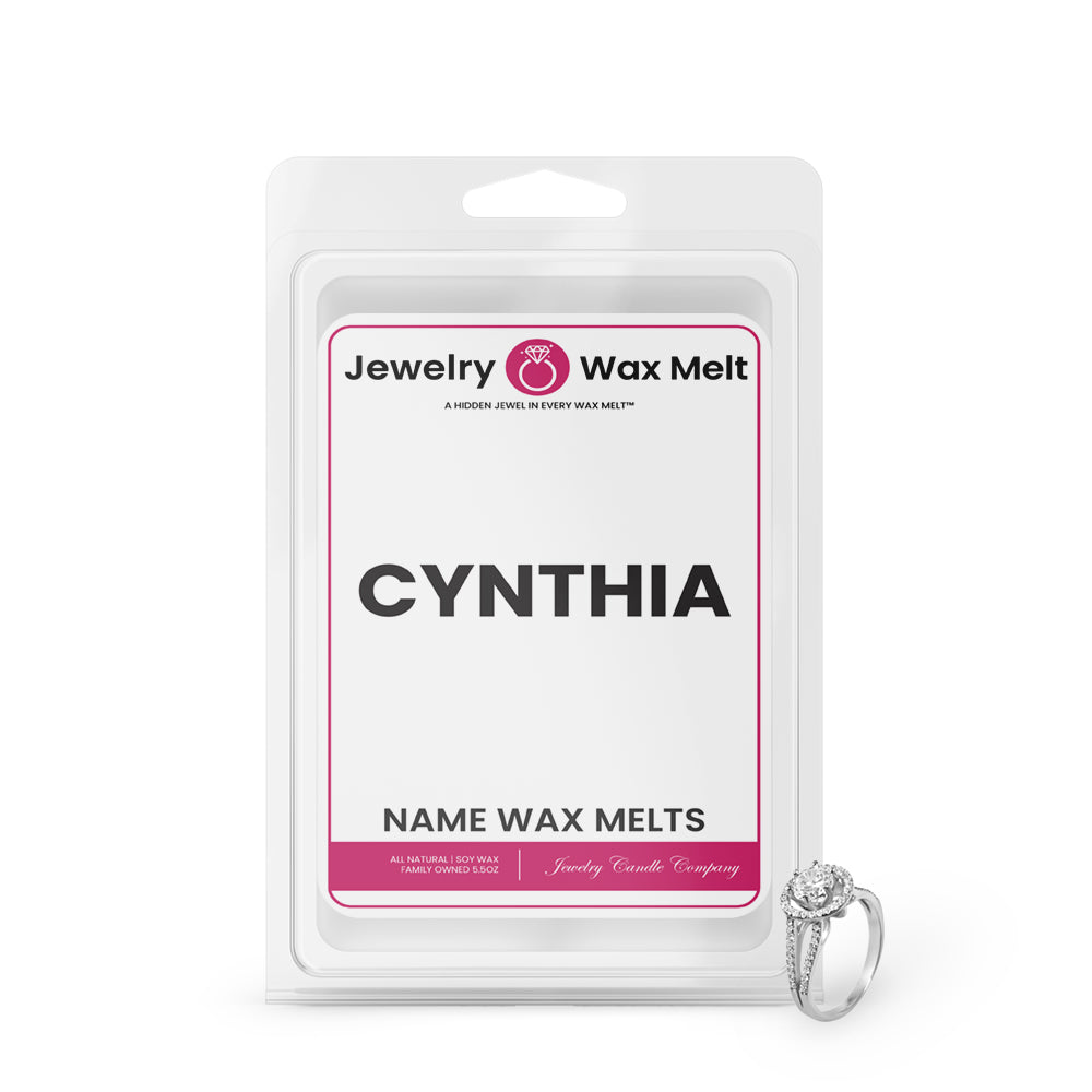 CYNTHIA Name Jewelry Wax Melts