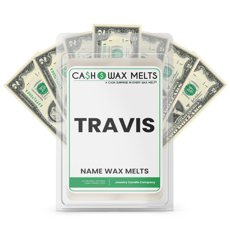 TRAVIS Name Cash Wax Melts