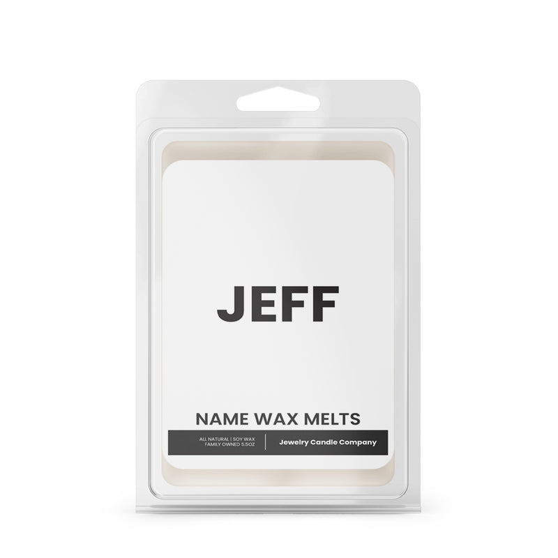 JEFF Name Wax Melts