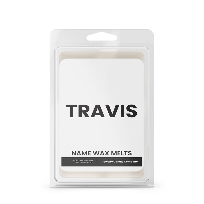 TRAVIS Name Wax Melts