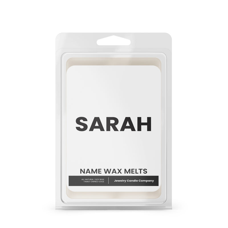 SARAH Name Wax Melts