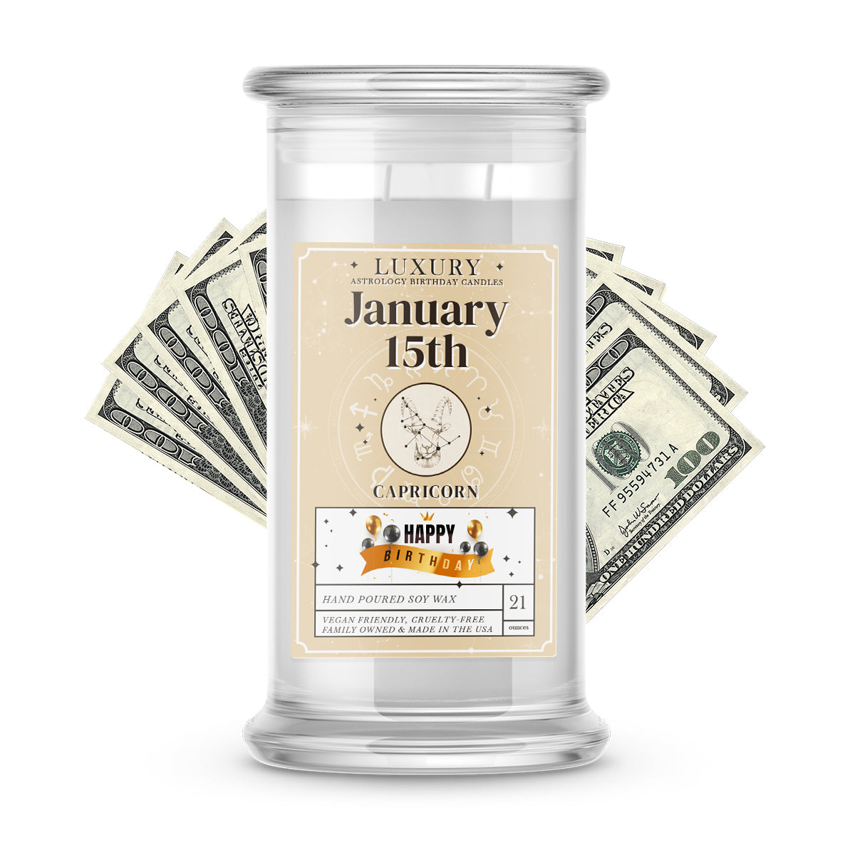 CAPRICORN | Luxury Astrology Birthday Cash Candles