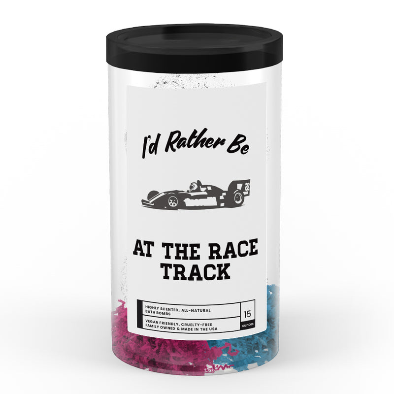 I'd rather be At The Race Track Bath Bombs