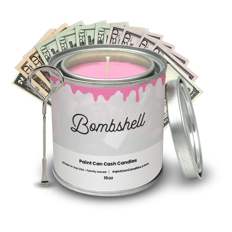 Bombshell - Paint Can Cash Candles