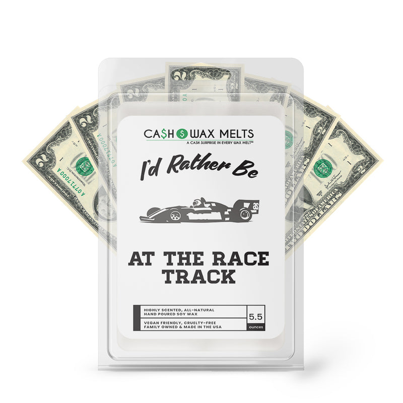 I'd rather be At The Race Track Cash Wax Melts