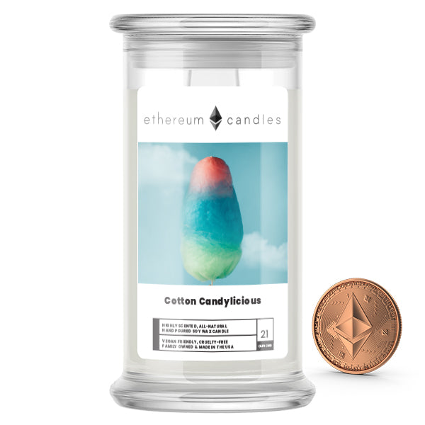 Cotton Candylicious Ethereum Candles