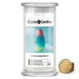 Cotton Candy Crypto Candle