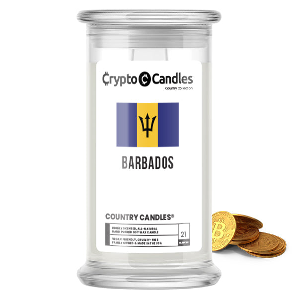 Barbados Country Crypto Candles