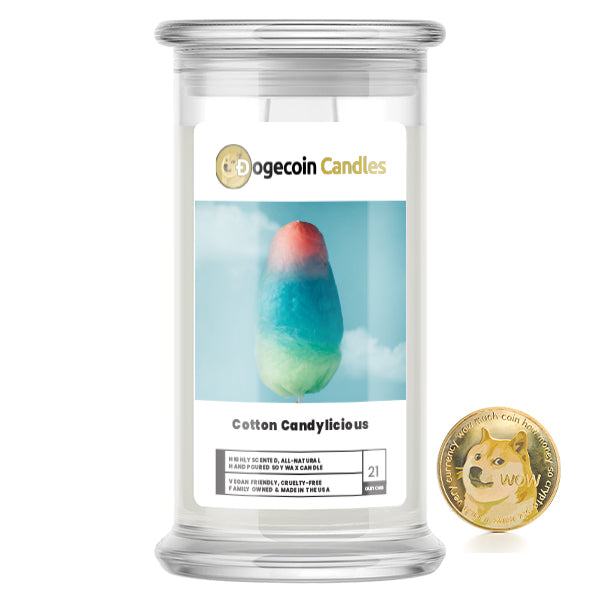 Cotton Candylicious DogeCandles