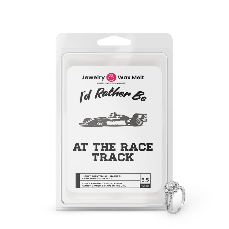 I'd rather be At The Race Track Jewelry Wax Melts