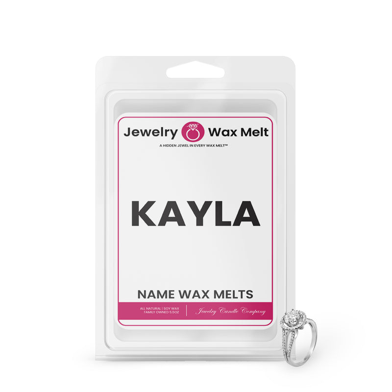 KAYLA Name Jewelry Wax Melts