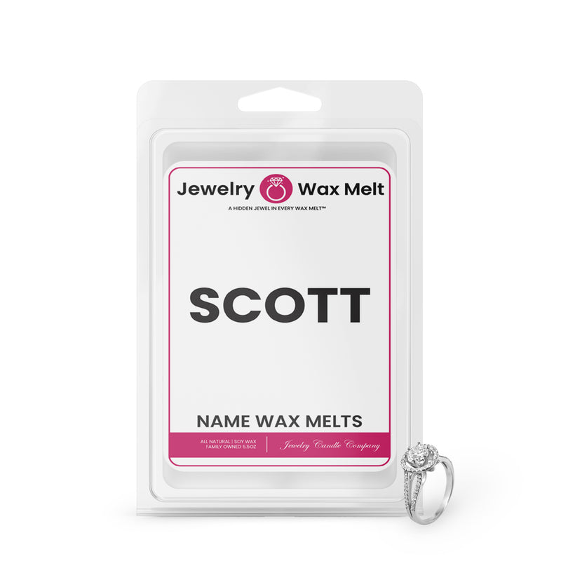 SCOTT Name Jewelry Wax Melts