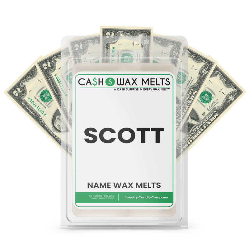 SCOTT Name Cash Wax Melts