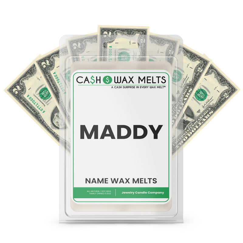 MADDY Name Cash Wax Melts