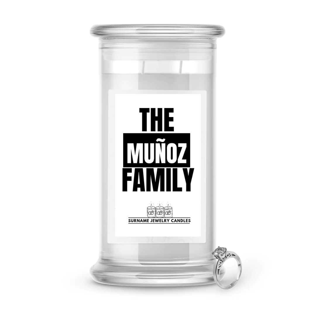 The Munoz Family | Surname Jewelry Candles