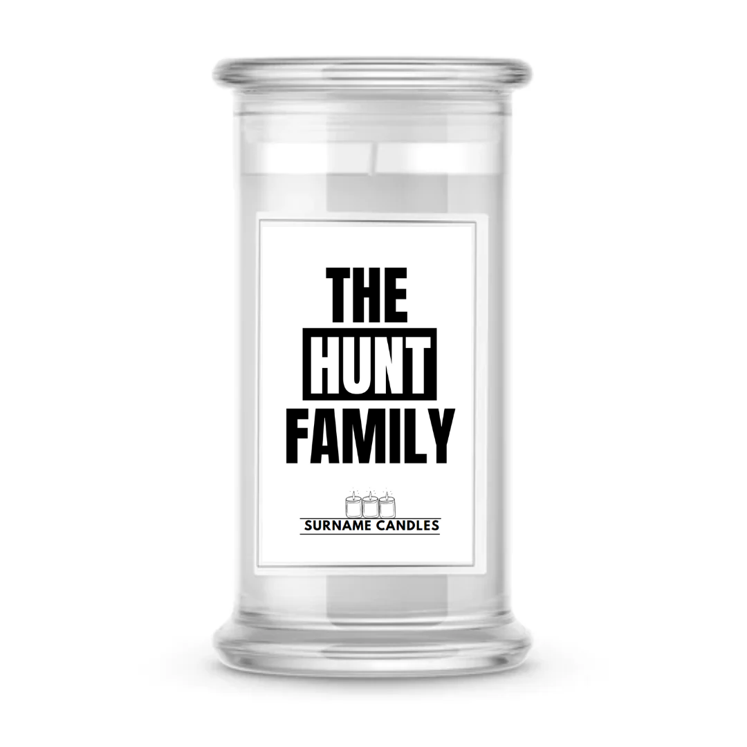 The Hunt Family | Surname Candles