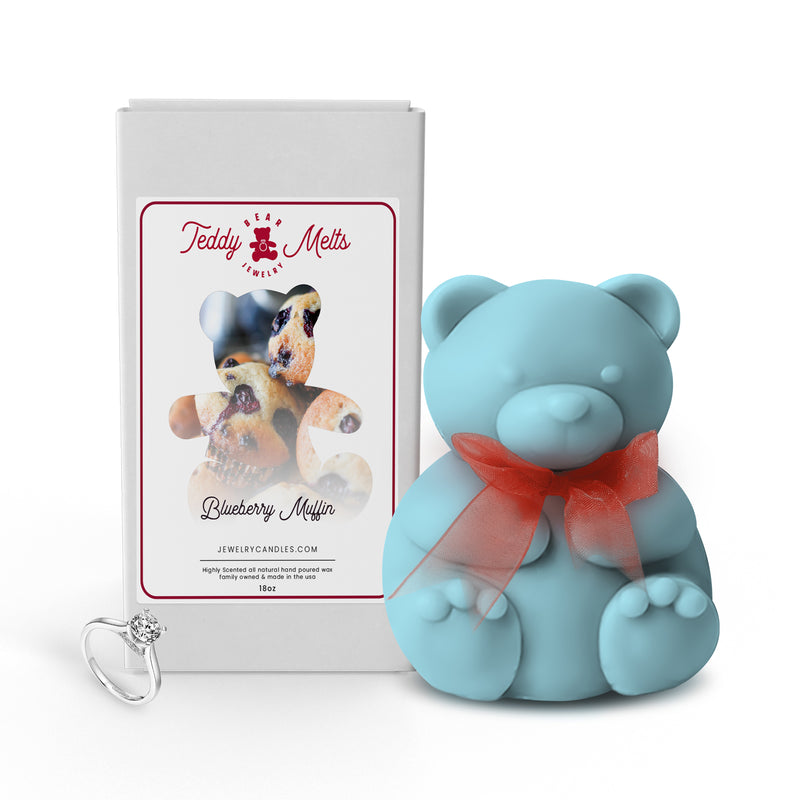 Blueberry Muffin GIANT Teddy Bear Jewelry Wax Melts