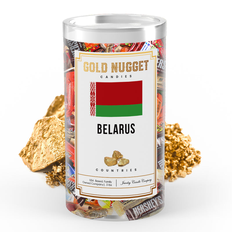 Belarus Countries Gold Nugget Candy