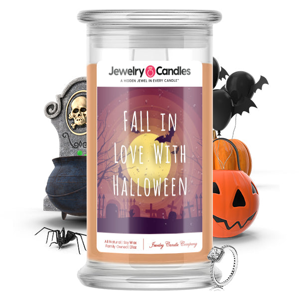 Fall in love with halloween Jewelry Candle