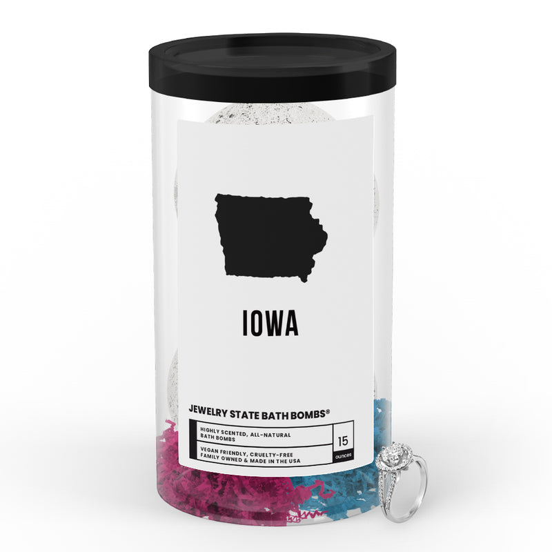 Iowa Jewelry State Bath Bombs