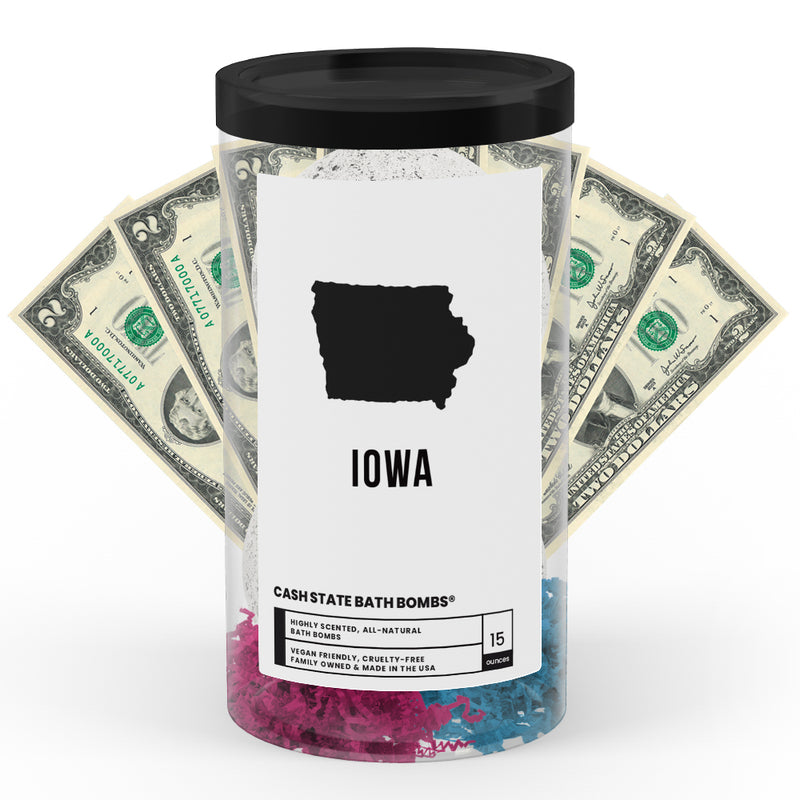 Iowa Cash State Bath Bombs