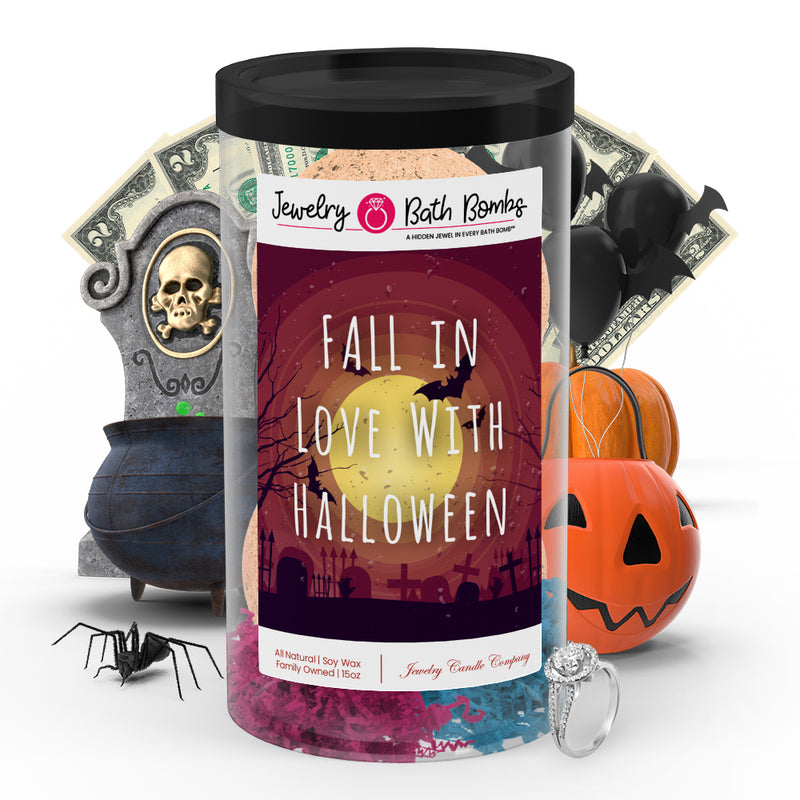 Fall in love with halloween Jewelry Bath Bombs